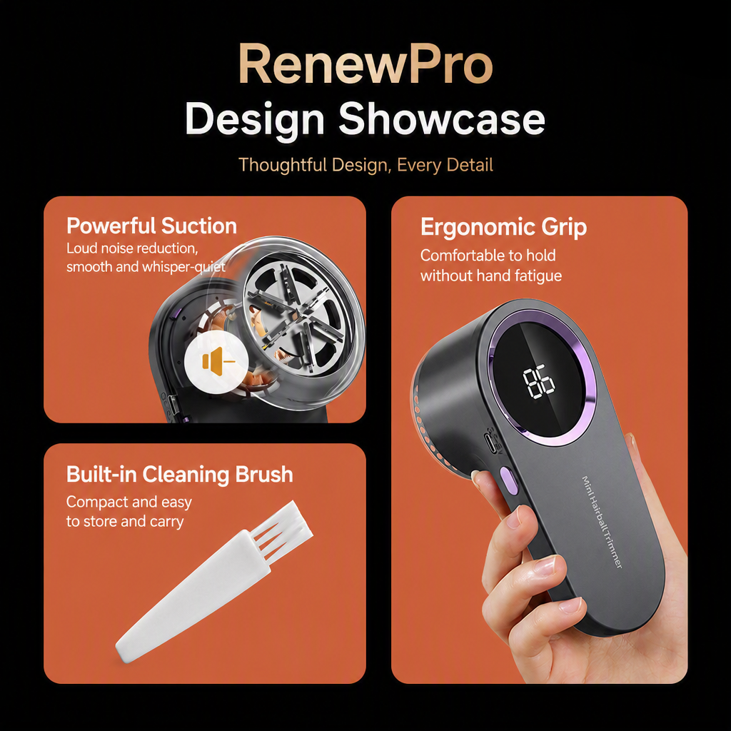 RenewPro™ Mini Hairball Trimmer
