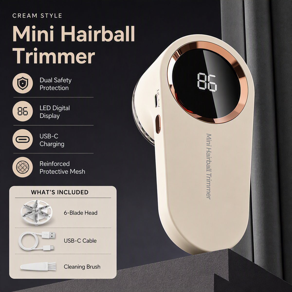 RenewPro™ Mini Hairball Trimmer