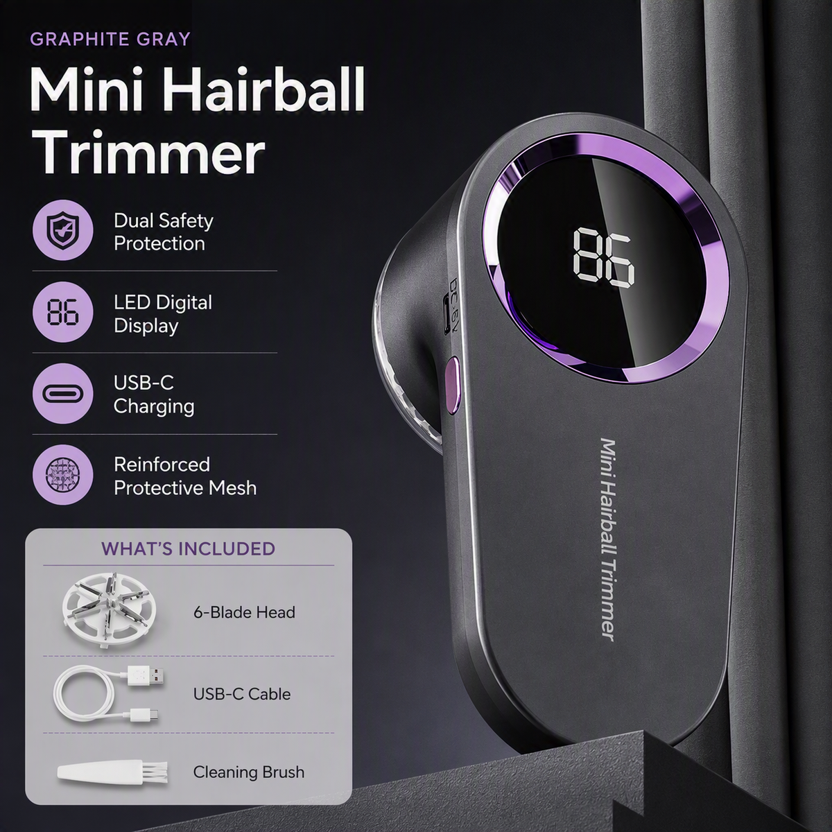 RenewPro™ Mini Hairball Trimmer